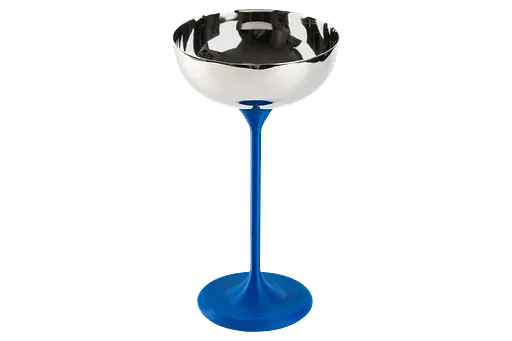 Бокал Silver Cocktail Glass With Colorful Stem 200 мл  - фото 2