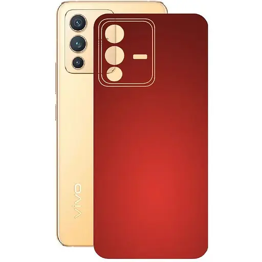 Захисна плівка StatusSKIN для Vivo V23 Корпус Вініл червона матова - фото 1