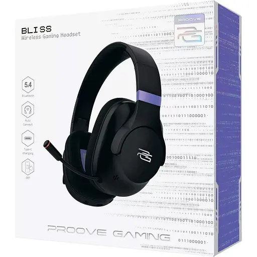 Игровые наушники Proove Gaming Bliss (APP) Black (GHBLPP010001) [152660] - фото 12