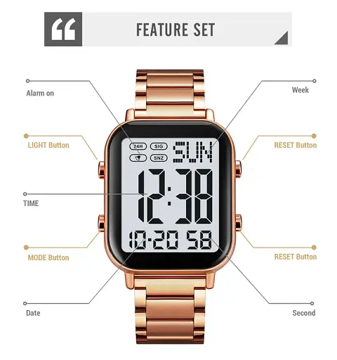 Наручний годинник Skmei 2259 Silver White, 2259SIWT (18479) - фото 7