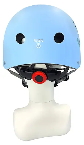 Комплект детского шлема и защиты Yongkang GB24429-2009 S (5–9 лет) голубой динозавр (G0001137) - фото 5