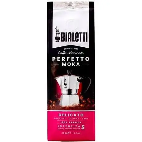 Кофе молотый Bialetti Perfetto Moka Delicato 250 г - фото 1