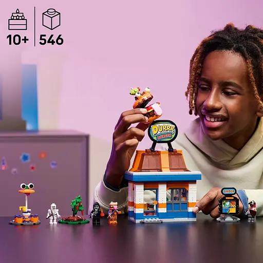 Конструктор LEGO Fortnite Durrr Burger ресторан 546 деталей (77076) - фото 19