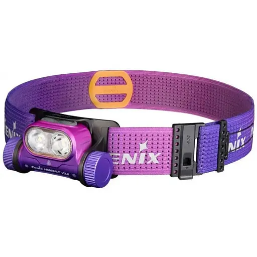 Фонарь налобный Fenix HM65R-T V2.0 Фиолетовый (HM65RTV20NEB)