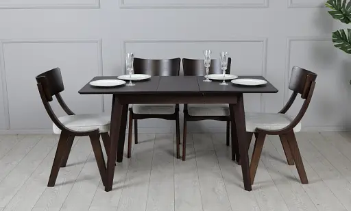 Стол Милан 1100/1400x700x750 орех - фото 11