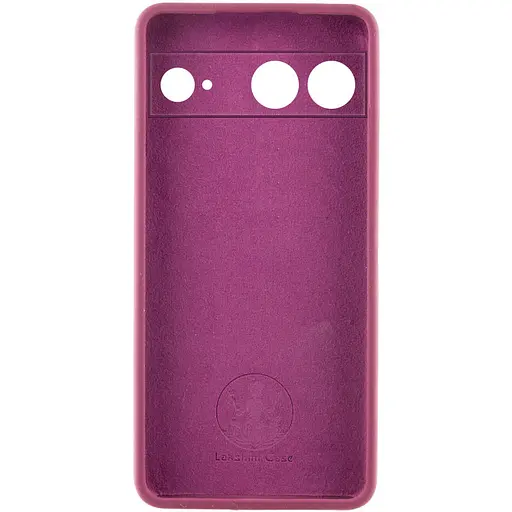 Чохол Silicone Cover Lakshmi Full Camera (AAA) для Google Pixel 8 Бордовий / Plum - фото 2