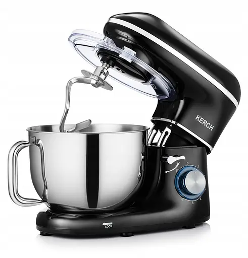 Тестомес миксер планетарный KERCH MyCHEF BLACK 2200 Вт - фото 3