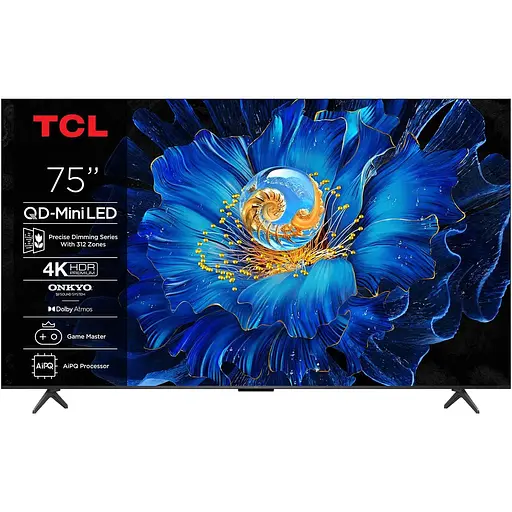Телевізор TCL C6KS 75" QLED Ultra HD 4K (75C6KS) [144358]