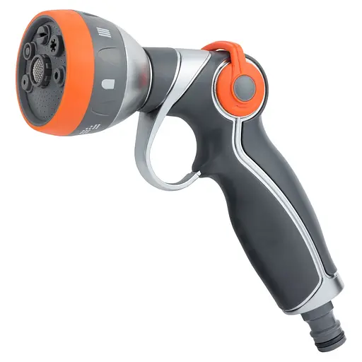 Пістолет-розпилювач Flora 7-ми режимний плаваючий курок (AL+TPR) (5011394) - фото 3