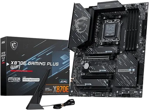 Материнська плата MSI X870E Gaming Plus WiFi Socket AM5
