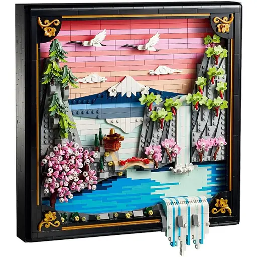 Конструктор LEGO Art Японський пейзаж із цвітом сакури 1892 деталі (31218) - фото 3