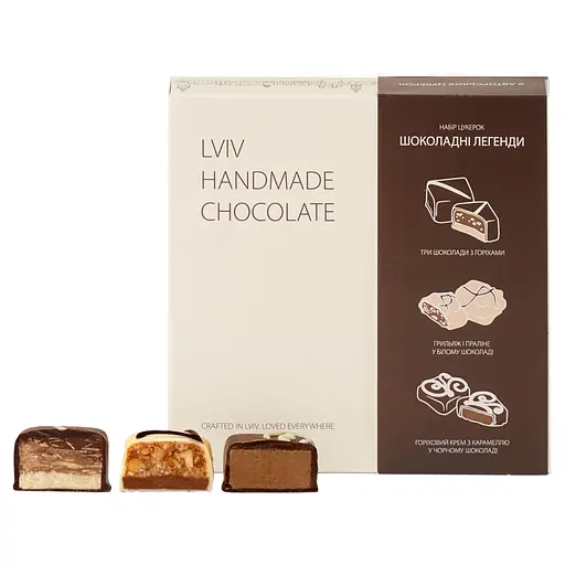 Конфеты шоколадные Львовская Мастерская Шоколадные легенды 160 г