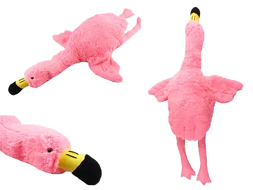 М’яка іграшка Фламінго, подушка обіймашка, 130 см
