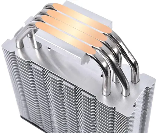 Кулер для процессора Thermaltake TOUGHAIR 510/Air cooler/12025 x2/PWM 500~2000rpm (CL-P075-AL12BL-A) Б/у - фото 3