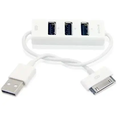 Хаб Usb Siyoteam SY-C10, черный, Usb 2.0 - 3xUsb 2.0 / 1xmicroUsb 2.0, кабель 12 см - фото 1