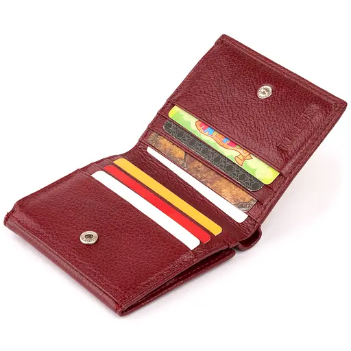 Жіночий шкіряний гаманець ST Leather 10х9х1.3 см acs0015755 - фото 5