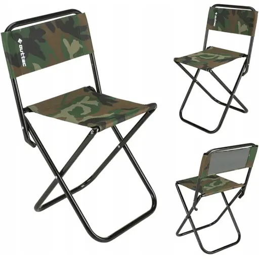 Стул туристический Outtec Moro складной со спинкой камуфляж - фото 8