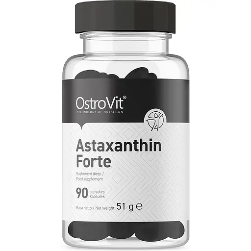 Астаксантин OstroVit Astaxanthin Forte 90 капсул - фото 1