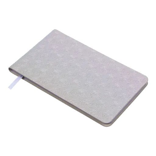 Щотижневик датований Buromax Bloom 2026 153 x 87 мм штучна шкіра срібний (BM.2911-24) - фото 2