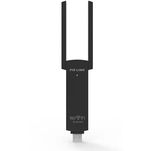 Ретранслятор Wi-Fi Pix-Link LV-UE02 репітер, підсилювач сигналу Black (17609) - фото 4