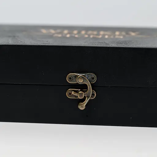 Подарунковий набір "Сталевий" (чорний) - 6 сталевих кубиків  - фото 9