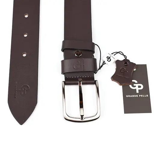 Ремінь шкіряний Grande Pelle 120х4 см acs0029220 - фото 2