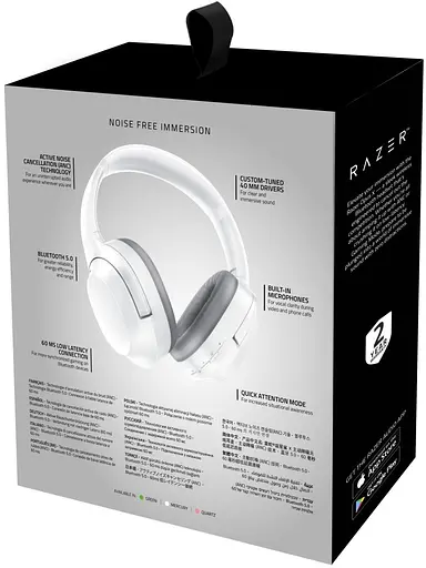 Наушники игровые Razer Opus X Mercury (RZ04-03760200-R3M1) [69923] - фото 8