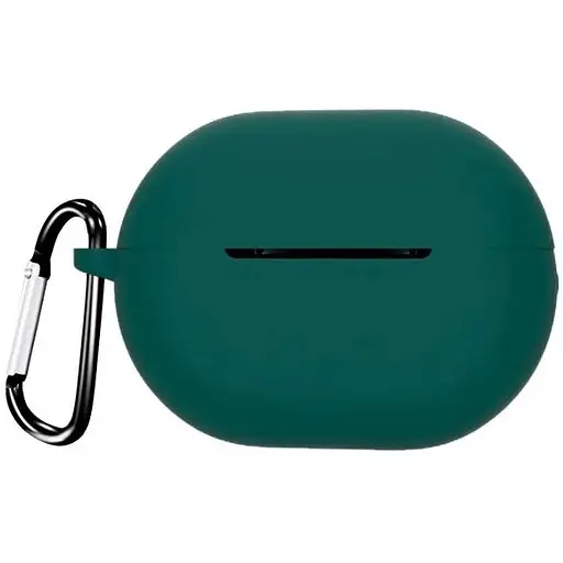 Чохол-накладка DK Silicone Candy Friendly з карабіном для Huawei FreeBuds Pro (green)