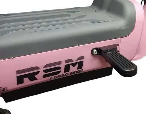 Електроскутер Двомісний Corso RSM-60093 (500W; 48V/20Ah) Рожевий - фото 8
