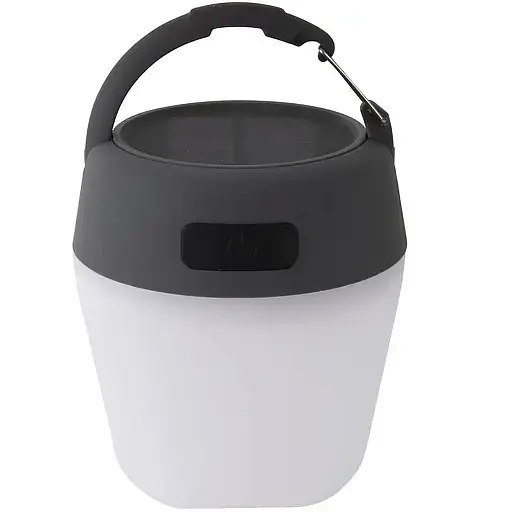 Фонарь кемпинговый Bo-Camp Wega Powerbank Solar 180 Lumen White/Grey/Black (5818735) - фото 1