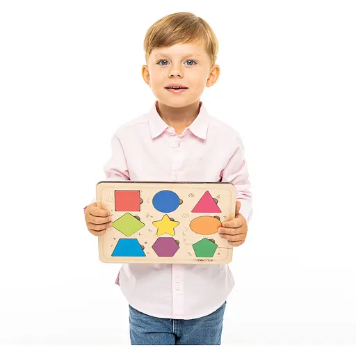 Пазл-сортер GoodPlay Фигурный мир (PS-4-001) - фото 5