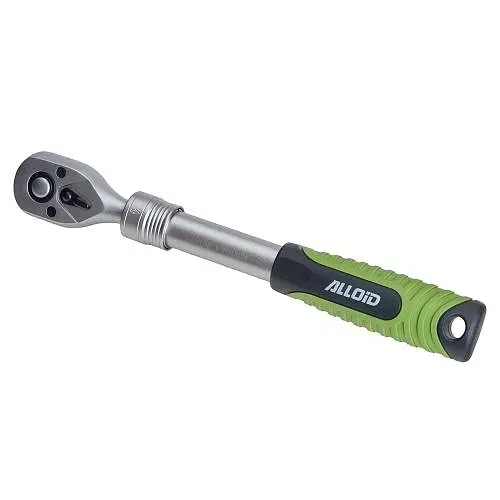 Тріскачка телескопічна 3/8 72 зубчика, 230-330 мм Alloid (TW-0870) - фото 2