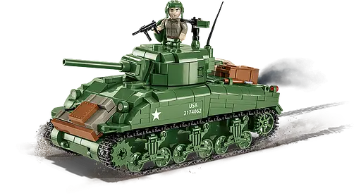 Конструктор CОВІ танк 1:35 Sherman M4A1 3044 - фото 3