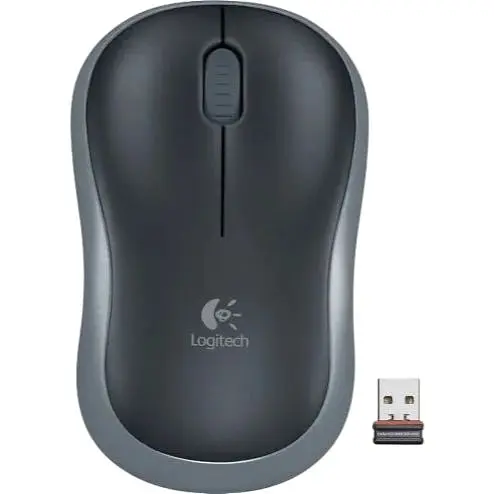 Миша Logitech M185 Wireless Grey