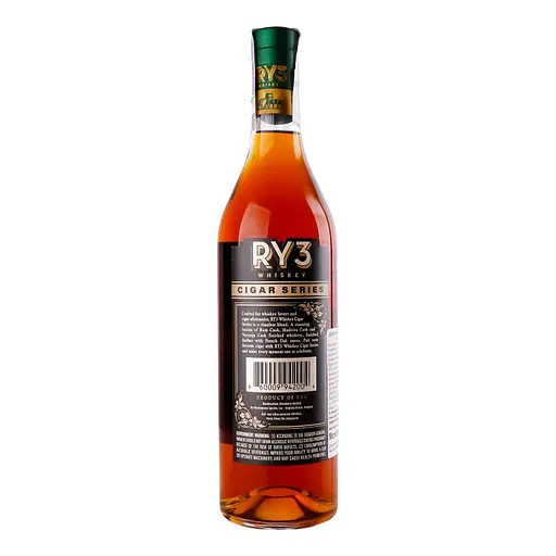 Виски RY3 Cigar Series 62.1% 0.75 л  - фото 2