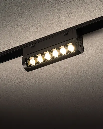 Магнитный трековый светильник Nowodvorski 11310 UT-LVM Focus Swing LED 1x6W 500Lm IP20 черный - фото 2