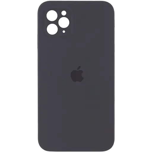 Чохол Epik Silicone Case Square Full Camera Protective AA для Apple iPhone 11 Pro 5.8 Сірий/Dark Gray - фото 1