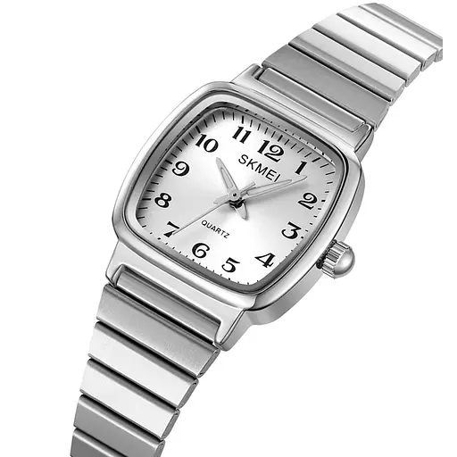 Наручний годинник жіночий 2292SI-AC Silver Numbers Skmei acs0030046 - фото 2