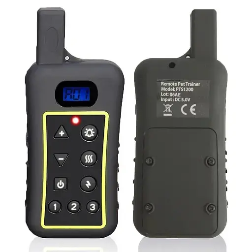 Електронний нашийник для великих собак + антилай 2 в 1 Trainertec PTS1200 водонепроникний 1200 м - фото 3