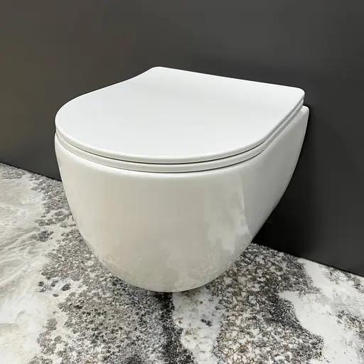 Подвесной унитаз VBI Vulcano white VBI-020400, Белый - фото 2