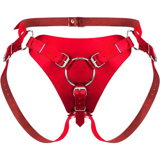 Труси для страпона Feral Feelings Strap-on Harness Red