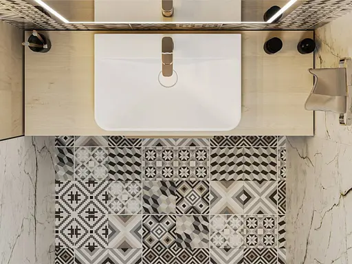 Умивальник Miraggio Chamonix 0000759, Білий - фото 3