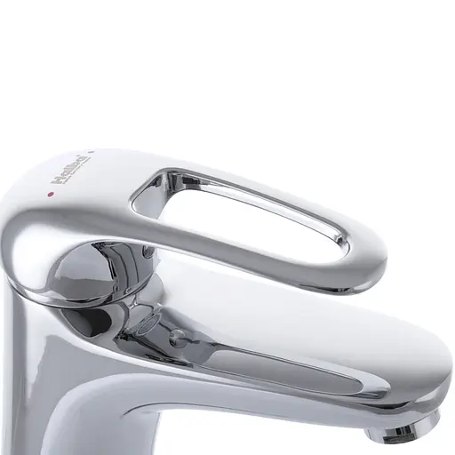 Змішувач для умивальника Haiba Cosmos 001 HB0043 Хром - фото 3