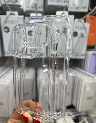 Чехол iPhone 16 Pro накладной чехол Space Case (2nd Gen) Прозрачный - фото 5