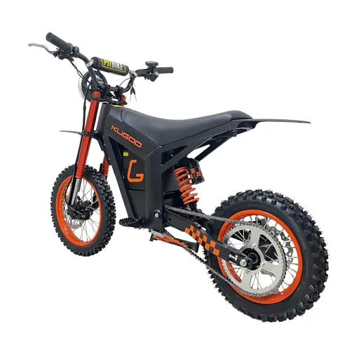 Питбайк Kugoo Wish 01 | Черный | С усиленной рамой и амортизационной вилкой - фото 15