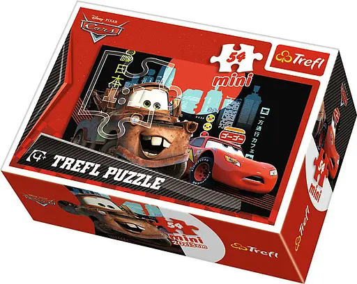 Набір Пазли - (54 елм. Міні) - "Метр та Маквін" / Дісней Тачки 2 - фото 1