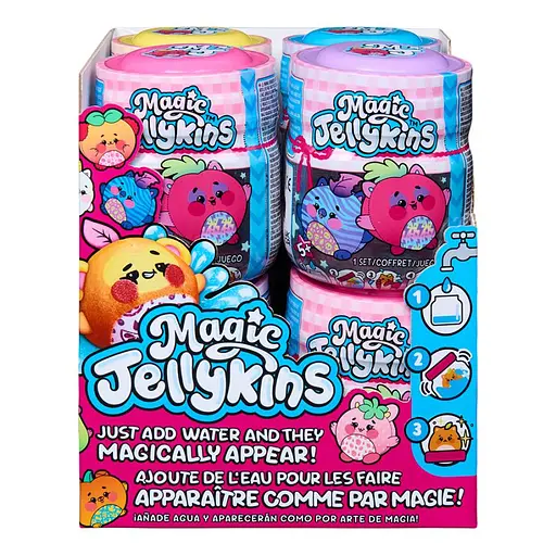 Мягкая игрушка-сюрприз в волшебной банке Magic Jellykins в ассортименте (SM68900) - фото 1