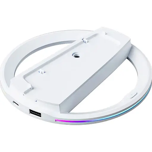 Подставка для консоли AOLION AL-P5439 RGB для PS5 White [131570]