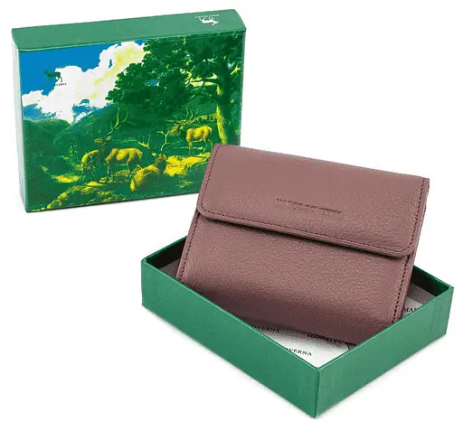 Кожаный женский кошелек Marco Coverna 12х10х2.5 см acs0024525 - фото 6