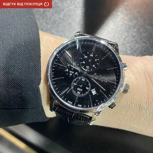 Годинник Lee Cooper Leather Black - фото 10